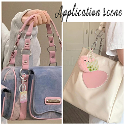 18 шт. 3-х стильные застежки из сплава для брелка&nbsp;KEYC-SP0001-49B