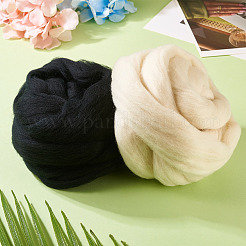 100г 2-х цветной шерстяной ровницы&nbsp;DIY-BG0001-68A