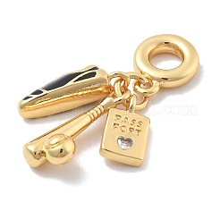 Европейские подвески-талисманы в виде бейсбольной биты KK-M305-12G