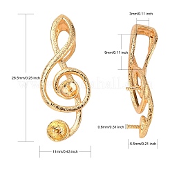 Латунный винт ушной крючок KK-T062-108G-NF