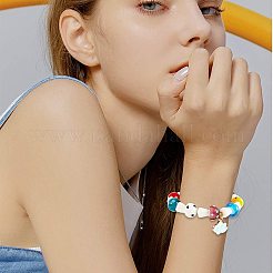 Грибные бусы ручной работы LAMP-NB0001-08