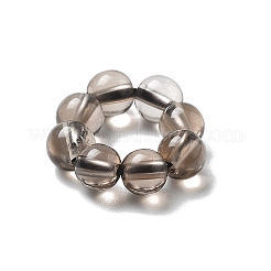 Натуральный дымчатый кварц бисер G-P557-01G
