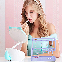 Непрозрачные акриловые подставки для серег&nbsp;EDIS-WH0029-16D