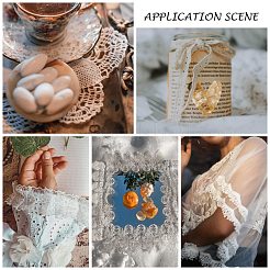 Кружева отделка нейлон ленты для изготовления ювелирных изделий ORIB-L005-35