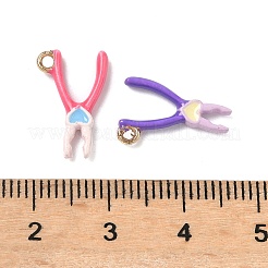 Подвески из эмали и сплава&nbsp;FIND-A060-02A-G