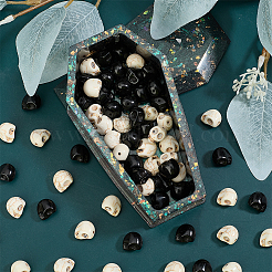 80 шт. 2 вида синтетических магнезитовых бусин&nbsp;TURQ-HY0001-17