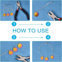 20 шт. подвески из нержавеющей стали 304 с вакуумным покрытием PVD&nbsp;STAS-UN0021-63M