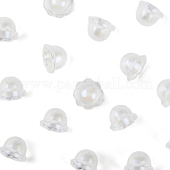 50шт прозрачные акриловые колпачки для бусин&nbsp;OACR-FS0002-41