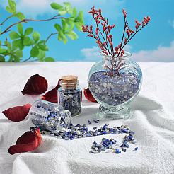 500 г натуральных бусинок из ляпис-лазури G-SP0001-07