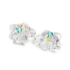 Прозрачные акриловые шарики печатных OACR-H124-02B