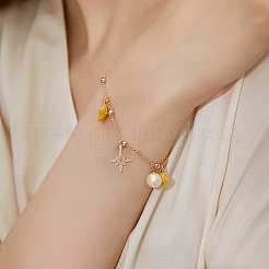 Подвески со стразами из сплава 50 шт. FIND-DC0003-74