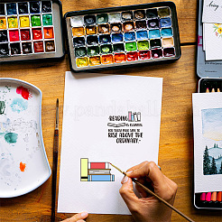 ПВХ пластиковые прозрачные штампы DIY-WH0448-0099