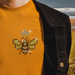 Звездная корона пчелы стекло исправление горный хрусталь&nbsp;DIY-WH0303-288