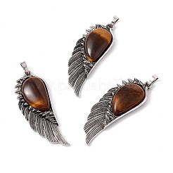 Большие подвески из сплава натуральных и синтетических драгоценных камней FIND-E023-01AS