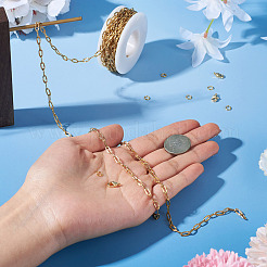 Набор для самостоятельного изготовления цепочек-скрепок из нержавеющей стали 304&nbsp;DIY-TA0009-54