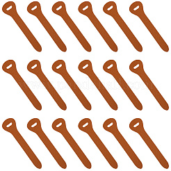 24 шт. головка для застежки-молнии из коровьей кожи PURS-GF0001-09B