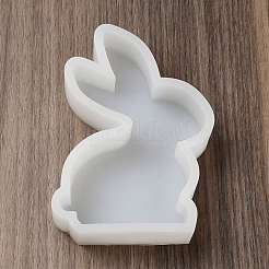 Кролик дисплей украшения diy силуэт силиконовые Молды SIMO-H142-02A