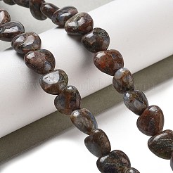 Бусины из натурального глаукофана G-R190-10mm-36