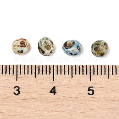 Пикассо стеклянные бусины&nbsp;SEED-Q038-03B