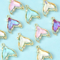 10шт 5 цвета подвески из сплава с покрытием стойки&nbsp;FIND-YW0006-42