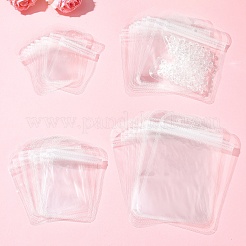 40 шт. 4 вида прозрачных пластиковых пакетов с застежкой-молнией OPP-FS0001-10