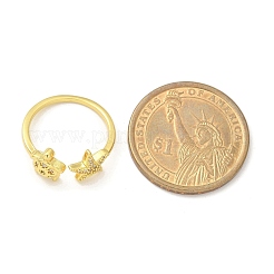 Кольца-манжеты из нержавеющей стали 304 для женщин&nbsp;RJEW-B109-07G-02