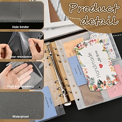 30 шт. 3 стиля пластиковая вставка для фотоальбома сменные страницы для карточек-переплетов&nbsp;FIND-SP0004-57A