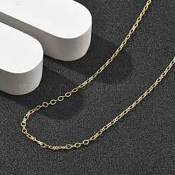 Ожерелья-цепочки из латуни для женщин&nbsp;NJEW-D302-20G