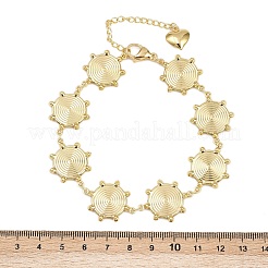 Браслеты из нержавеющей стали 304 для женщин BJEW-D359-02G