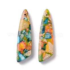 Натуральный регалит / имперская яшма / морские отложения яшмовые подвески X-G-E572-09C