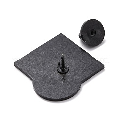 Квадрат с футбольной эмалевой булавкой JEWB-O005-K01