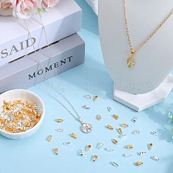 600 шт. латунные и железные защелки на дужках FIND-SP0002-01