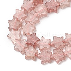 Природного кварца клубники нитей бисера&nbsp;G-H087-C03-01