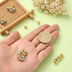 20 комплект 2-х цветных латунных магнитных застежек&nbsp;KK-CJ0001-84