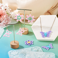 3шт 3 стиля подвески силиконовые Молды для самостоятельного изготовления&nbsp;SIMO-TA0001-14