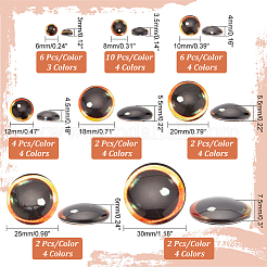 130шт 31 стиля стеклянных кабошонов GLAA-PH0002-90