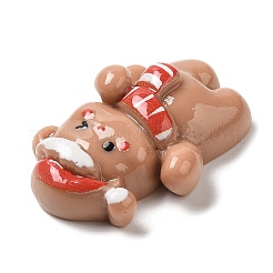 Кабошоны из непрозрачной смолы с рождественской тематикой&nbsp;LS-RESI-E043-01K