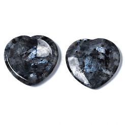 Натуральный ларвикитовый камень для беспокойства большого пальца&nbsp;G-N0325-01-02