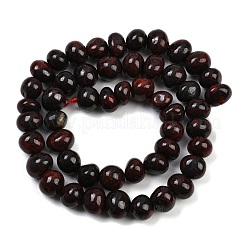 Природные брекчированных яшмы бисер нитей G-G053-C13-01