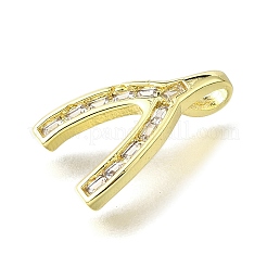 Латунные микро проложить кубического циркония подвески&nbsp;KK-V007-13G