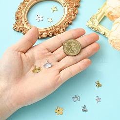 5 шт. 5 стиля подвесок из нержавеющей стали 201/304&nbsp;STAS-YW000-40G