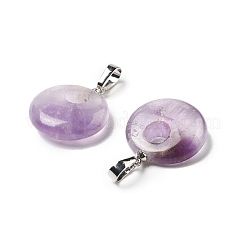 Подвески из натурального аметиста &nbsp;G-L620-D04