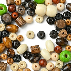 15 стиль бусины из натурального дерева WOOD-FS0001-34
