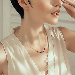 Золотые бусины сплава оцинкованные эмаль ENAM-PH0001-53G