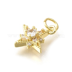 Латунные микро проложить кубического циркония подвески&nbsp;KK-V008-09G