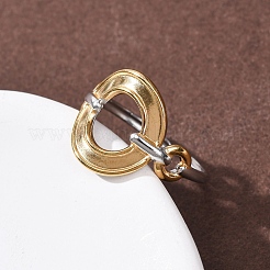 Открытые кольца манжеты из нержавеющей стали 304&nbsp;RJEW-P181-02B-A