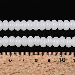 Имитация нефритовые четки стекла&nbsp;GLAA-ZX008-8mm-17A