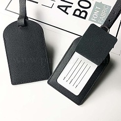 Вырезанная полая бирка для багажа из искусственной кожи 4 шт. OFST-CL0001-01A-03