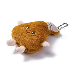 Милый мультяшный плюшевый тканевый кулон украшение HJEW-K048-01A