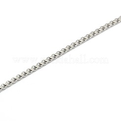 Изготовление венецианских цепочек из не тускнеющей нержавеющей стали 304 STAS-A028-N032P-A